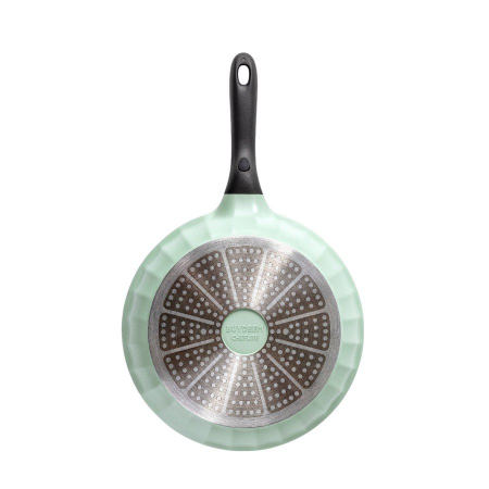 BUYDEEM Cast Aluminum Nonstick Frying Pan 25 cm, model CP151, color Cozy Greenish [1]