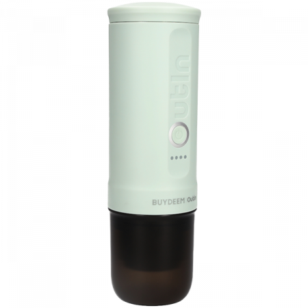 BUYDEEM Nano Espresso Machine, model OTEM-01, color Cozy Greenish [1]