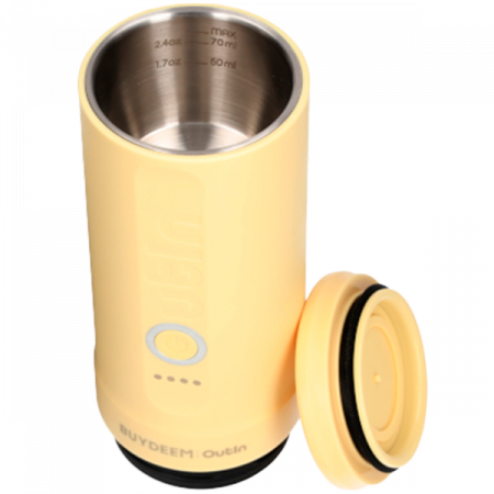BUYDEEM Nano Espresso Machine, model OTEM-01, color Mellow Yellow [3]