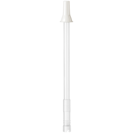 BUYDEEM Pop-Up Straw Glass Bottle, model DG710, color Oats White [1]