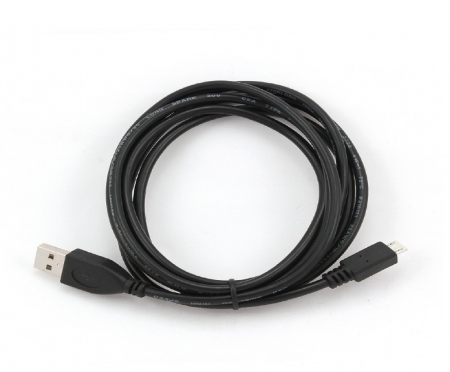 Cabluri - CABLU alimentare GEMBIRD, USB 2.0 (T) la Micro-USB 2.0 (T), 0.1m, black
