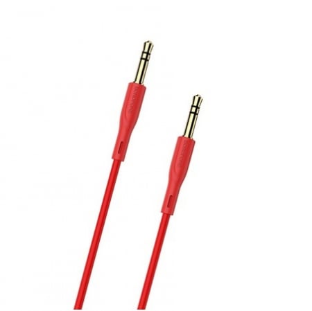 Accesorii Audio Hi-Fi - Cablu Audio Borofone, BL1 Jack 3.5 mm, 1M, Rosu