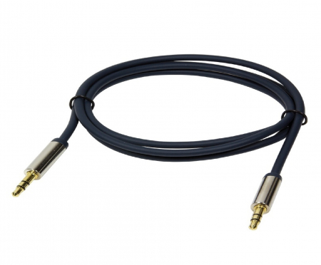 Cabluri - CABLU audio LOGILINK stereo (3.5 mm jack T/T), 1.5m, conectori auriti, albastru