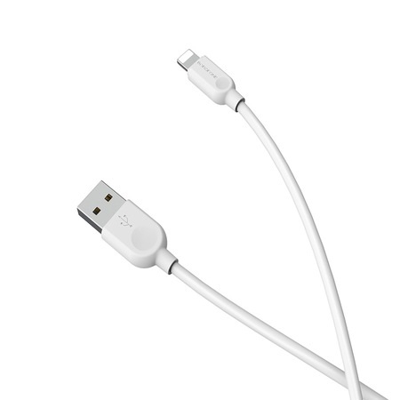 Cablu de date Borofone BX14 LinkJet, 2m, Alb [2]