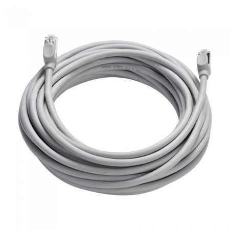 Cabluri - Cablu de retea Baseus, Flat Ethernet Patchcord, RJ45 Cat 6 1000Mbps, Gri