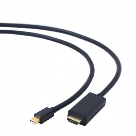Cabluri - CABLU video GEMBIRD, adaptor Mini-DisplayPort (T) la HDMI (T), 1.8m,