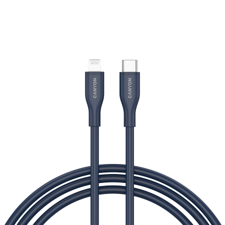 Cabluri - CANYON cable CLNM60 C-L 60W MFI 1m Silicon Blue