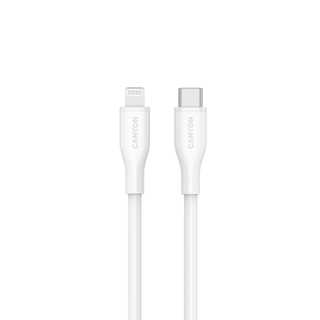 CANYON cable CLNM60 C-L 60W MFI 1m Silicon White [1]