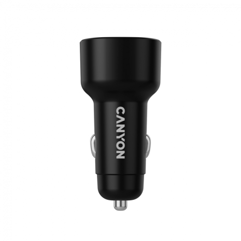 CANYON car charger OnDrive 60 PD 60W 2xUSB-C Black [4]
