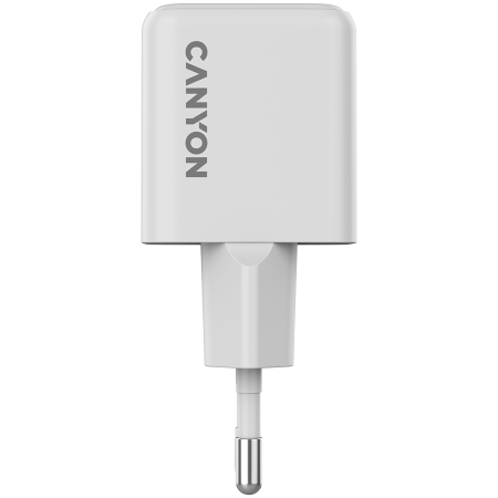CANYON charger CU20AC GaN 20W 1xPD 1xQC EU White [4]