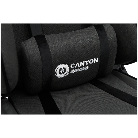 CANYON gaming chair Crest FCH01 Fabric Grey [7]