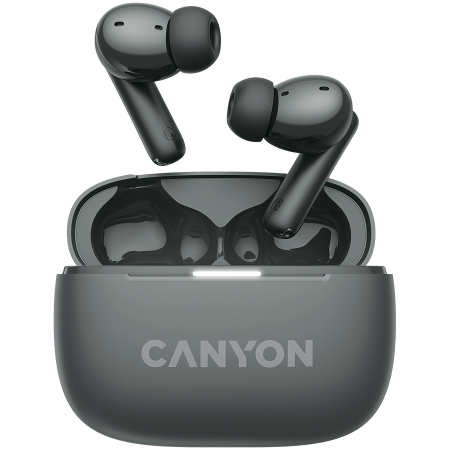 Accesorii Audio Hi-Fi - CANYON headset OnGo TWS-10 ANC+ENC Grey