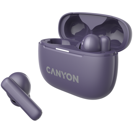 CANYON headset OnGo TWS-10 ANC+ENC Purple [2]