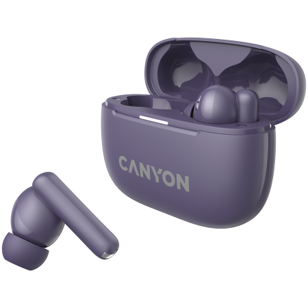 CANYON headset OnGo TWS-10 ANC+ENC Purple [4]