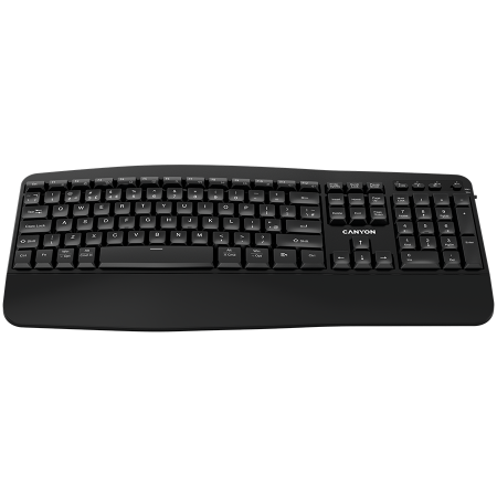 Periferice PC - CANYON keyboard HKB-W6 Wireless Black