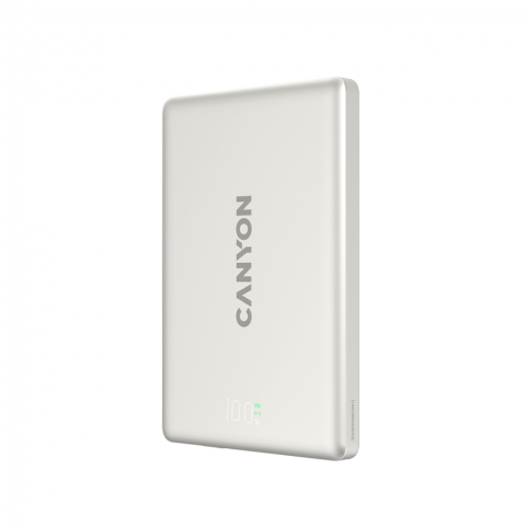 CANYON magnetic power bank OnPower 500 PD20W 5000mAh Aluminium Star Grey [1]