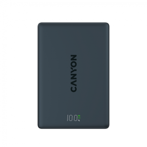 CANYON magnetic power bank OnPower 511 PD20W 10000mAh Aluminium Interstellar Black [2]