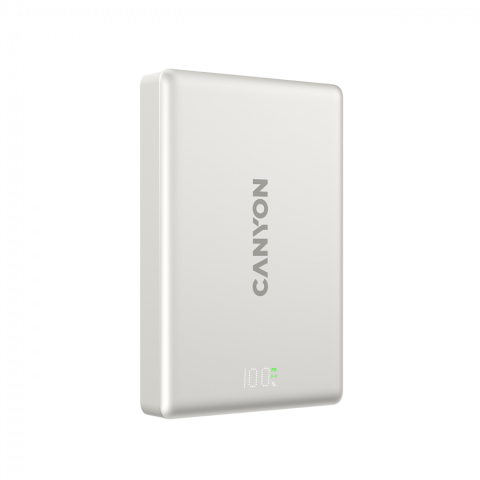 Accesorii PC - CANYON magnetic power bank OnPower 511 PD20W 10000mAh Aluminium Star Grey