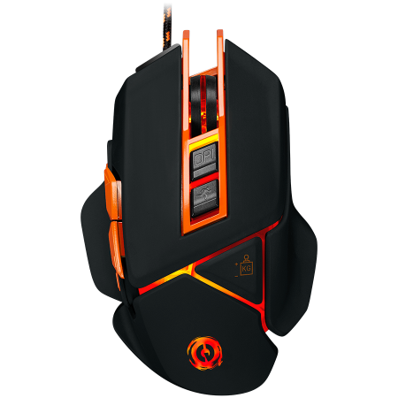 Gaming - CANYON mouse Hazard GM-6 LED Wired Black Orange