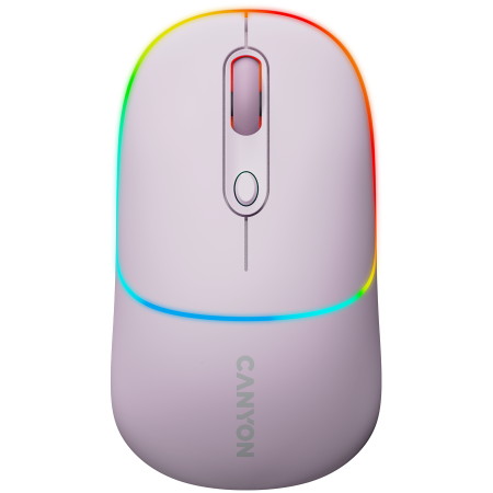 Periferice PC - CANYON mouse MW-22 2in1 BT/ Wireless Pearl Rose