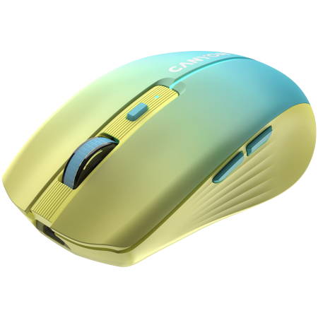 CANYON mouse MW-44 Wireless Charge Yellow Blue [3]