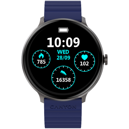 Smartwatch - CANYON smart watch Jacky SW-69 Blue Yellow