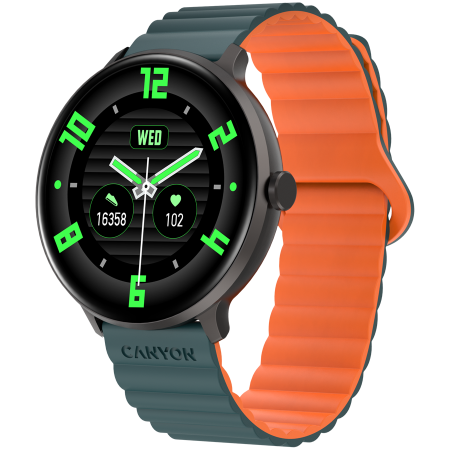CANYON smart watch Jacky SW-69 Green Orange [1]