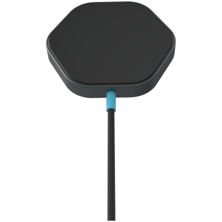 Accesorii PC - CANYON wireless charger HEXAGON 110 Dark Grey Blue