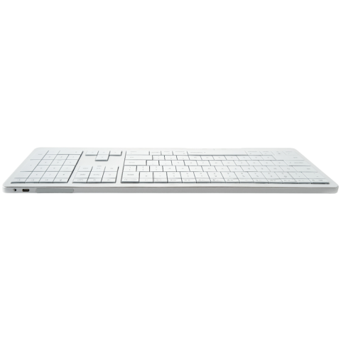 CLEVETURA CLVX 1 Touch-On-Keys AI Wireless Keyboard, ANSI US Mac layout, Scissor Switches, Aluminum Chassis, Interactive RGB, Mac/iPad/AppleTV/PC support [4]