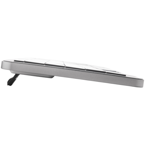 CLEVETURA CLVX 1 Touch-On-Keys AI Wireless Keyboard, ANSI US Windows Layout, Scissor Switches, Aluminum Chassis, Interactive RGB, Windows/Linux/MacOS support [2]