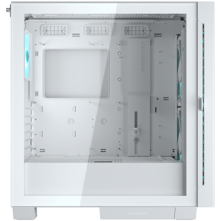 COUGAR AIRFACE ECO RGB PC Case, Mid Tower, White [3]
