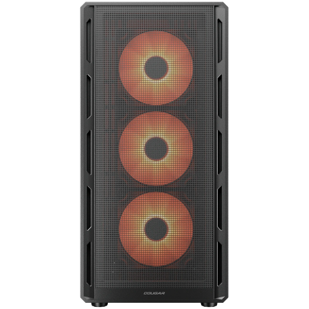 Carcasa - COUGAR AIRFACE PURE PRO PC Case, Mid Tower, Black