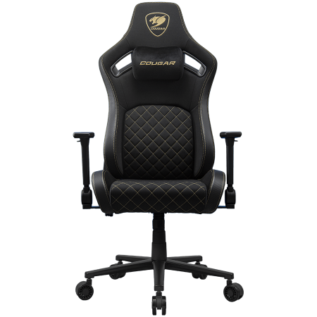 Gaming - COUGAR DEFENSOR Gold F Gaming chair, Black Gold