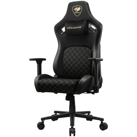 COUGAR DEFENSOR Gold F Gaming chair, Black Gold [2]