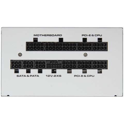 COUGAR GEXX2 1000 PSU,80 plus Gold, 1000W, Fully Modular, PCI-E 5.0 support, Color - WHITE [2]