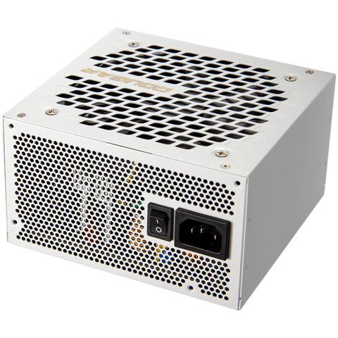 COUGAR GEXX2 1000 PSU,80 plus Gold, 1000W, Fully Modular, PCI-E 5.0 support, Color - WHITE [3]