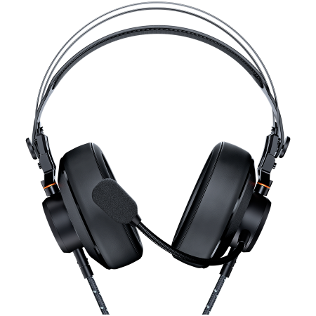 Cougar I VM410 I 3H550P53B.0002 I Headset I 53mm Driver / 9.7mm noise cancelling Mic. / Stereo 3.5mm 4-pole and 3-pole PC adapter / Suspended Headband / Black [1]