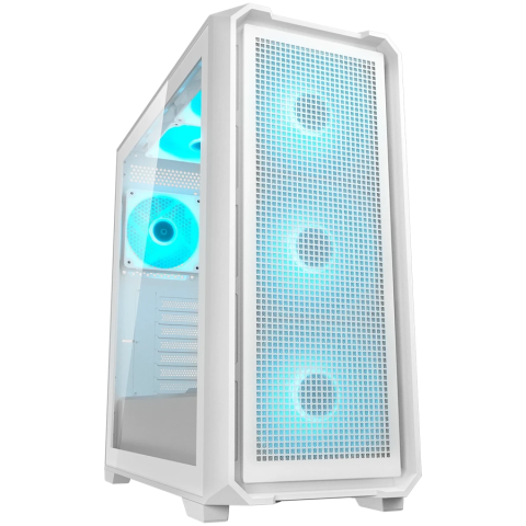 Carcasa - COUGAR MX600 Air Pro PC Case, Mid Tower, White