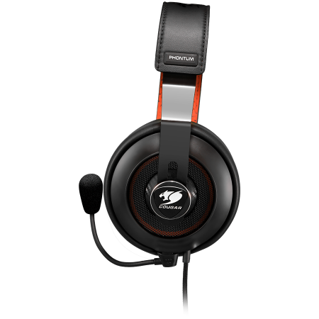 Cougar | PHONTUM S | Headset | Driver 53mm Graphene Driver/ Mic 9.7m Cardiod, Fabric small ear pads [2]