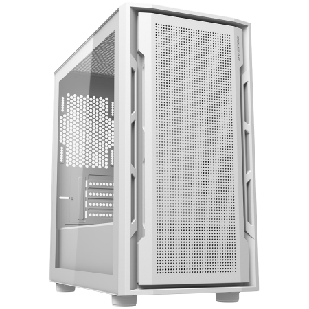 Carcasa - COUGAR | Uniface Mini White| PC Case | Mini Tower / Mesh Front Panel / 1 x 120mm Fan / TG Left Panel