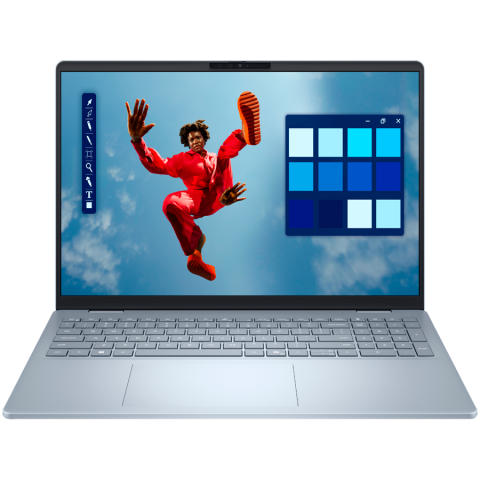 Notebook & Tablet - Dell 16 Plus,16" 2.5K(2560x1600)AG 300nits WVA/IPS,Intel Core Ultra 7 256V(47 TOPS NPU 8cores/4.8GHz),16GB 8533MT/s(onboard),512GB(M.2)PCIe NVMe SSD,Intel Arc Graphics,BE201 Wi-Fi 7(2x2)+BT,Backlit Kb