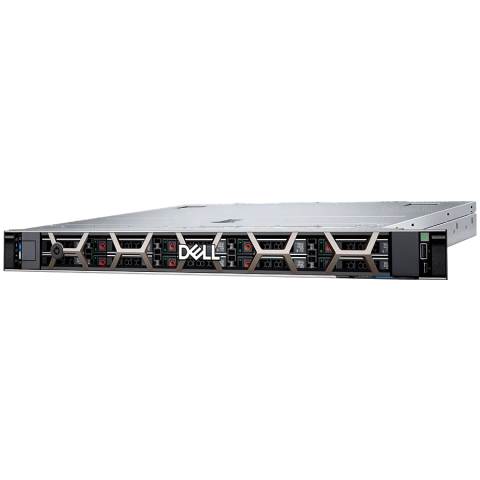 Desktop PC & Componente - Dell PowerEdge R660xs Server,Intel Xeon 4410Y 2G(12C/24T),16GB 5600MT/s RDIMM,480GB SSD SATA RI(8x2.5 SAS/SATA),PERC H755,iDRAC9 Enterprise 16G,1U Std Bezel,Broadcom 5720,Dual Hot-Plug Power Supply(1+