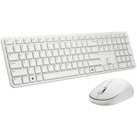Dell Pro 5 Keyboard and Mouse - KM526 - US International (QWERTY) - Light Ash [1]