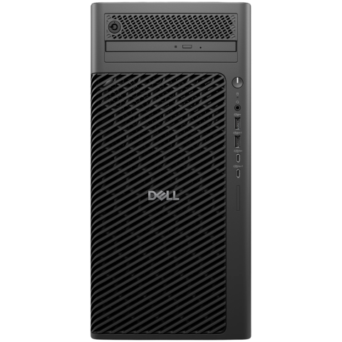 Dell Pro Max Tower T2,Intel Core Ultra 7 265K(30MB cache/20cores/20threads/3.3 GHz to 5.5 GHz),32GB(2x16)5600MT/s DDR5,1TB SSD TLC,NVIDIA RTX PRO 2000 Blackwell Workstation Edition (70W) 16GB,NO Wi-Fi [1]