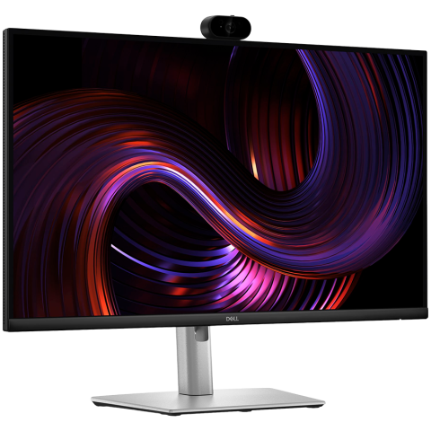 Dell Pro P 27 USB-C Hub Conferencing Monitor - P2726DEB 27" QHD 2460x1440 at 100Hz, 99% sRGB (CIE 1931), 109 PPI, 16:9, IPS, AG, 350 cd/m2, 1500:1, 178/178, 5ms/8ms, HDMI, DP, USB A/B/C ,RJ45 , Webcam [1]