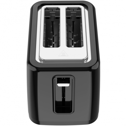 Electric Toaster, black, 220-240V, 50-60Hz, 780-930W, 2 slots, 3 modes, 7 browning levels [5]