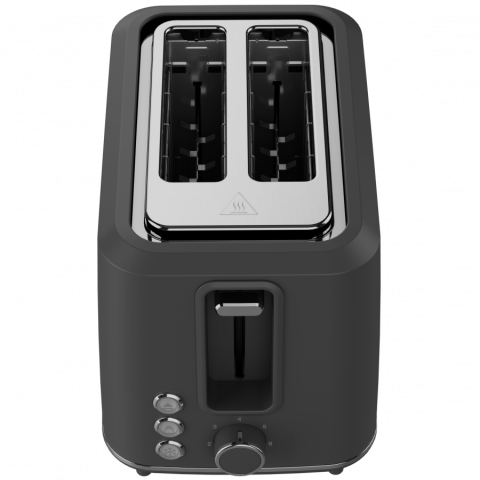 Electric Toaster, Grey, 220-240V, 50-60Hz, 920-1080W, 2 slots, 3 modes, 7 browning levels [5]