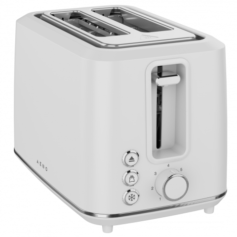 Electric Toaster, white, 220-240V, 50-60Hz, 920-1080W, 2 slots, 3 modes, 7 browning levels [3]