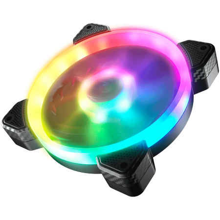 Cougar I Vortex VX 120 3 Pcs. Pack I 3MVX1203.0001 I FAN I 3 pcs. / 120mm PWM HDB ARGB Fan with 5V-ARGB Header (fan only) [2]
