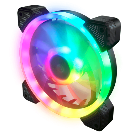 Cougar I Vortex VX 120 3 Pcs. Pack I 3MVX1203.0001 I FAN I 3 pcs. / 120mm PWM HDB ARGB Fan with 5V-ARGB Header (fan only) [3]